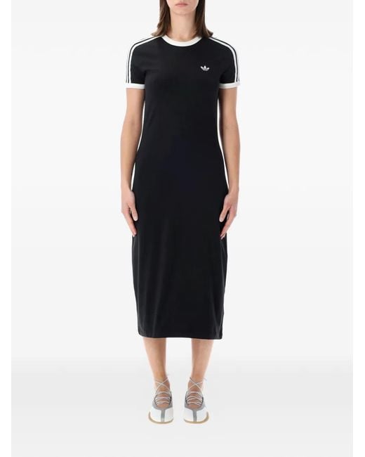 black midi t shirt dress womens Kleo One Shoulder Maxi Dress - Black/Gold main image 0