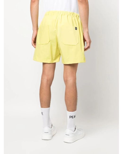 Mackintosh Yellow Captain Elasticated Waistband Shorts for men