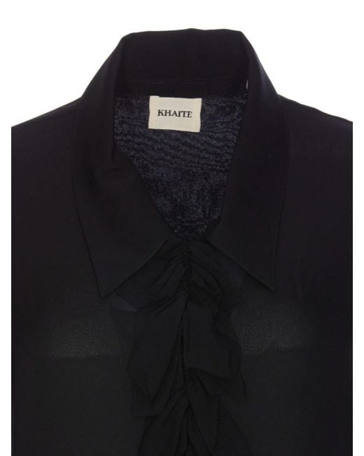 Khaite Black Luka Shirt