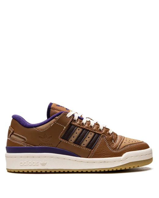 Adidas Brown X Heitor Da Silva Forum 84 Low Adv "Wild/Cardboard/Dark" Sneakers