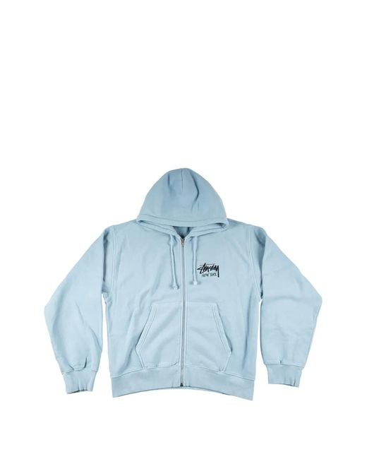 Stussy Blue New York Chapter Hoodie for men
