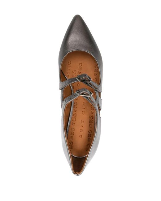 Chie Mihara Brown 30Mm Jersey Pumps