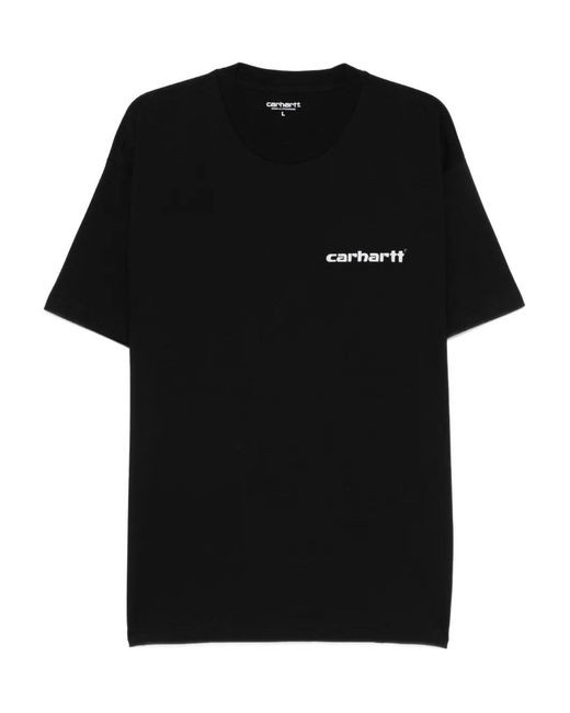 Archive Script T-shirt Carhartt de hombre de color Black