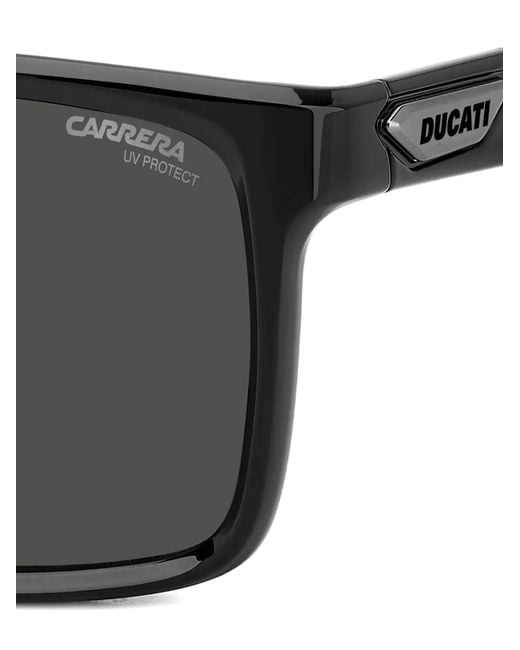 Carrera Black Rectangle-Frame Sunglasses for men