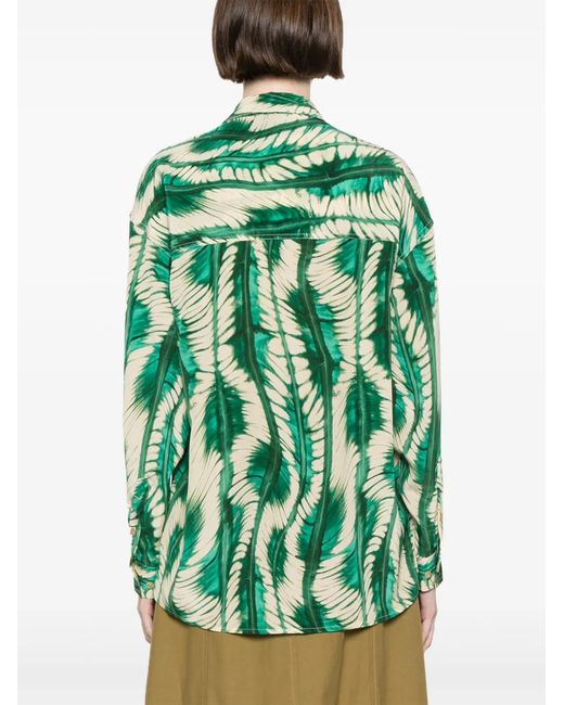Ulla Johnson Soren Blouse in het Green
