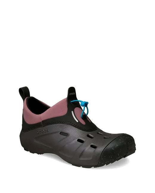 CROCSTM Black Quick Trail Drawstring Sneakers for men