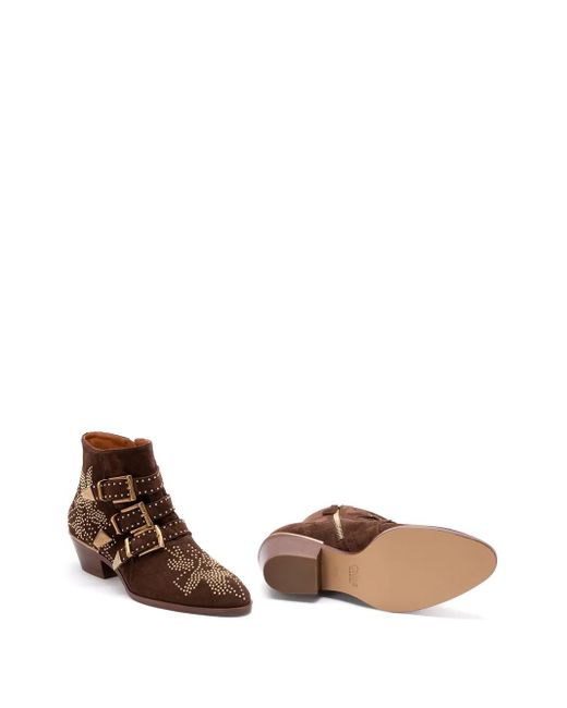 Bottines Susanna 30 Mm Chloé en coloris Brown
