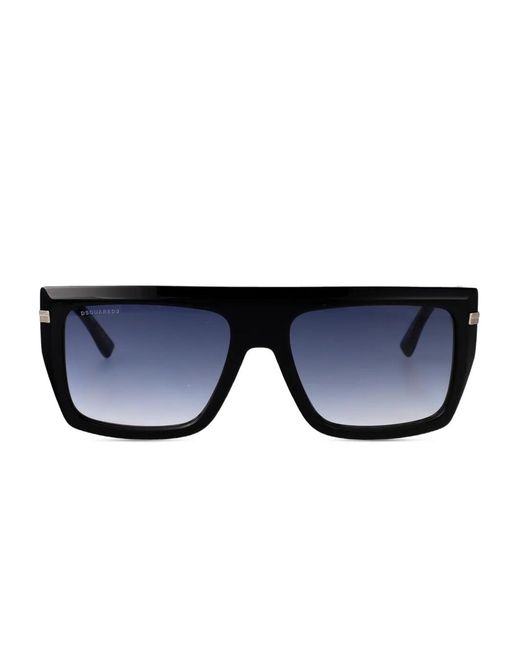 DSquared² Blue Rectangle-Frame Sunglasses for men