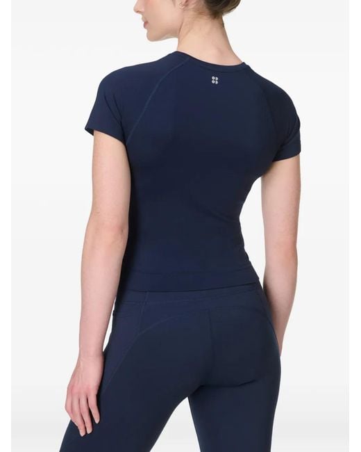Sweaty Betty Blue Short-Sleeve T-Shirt