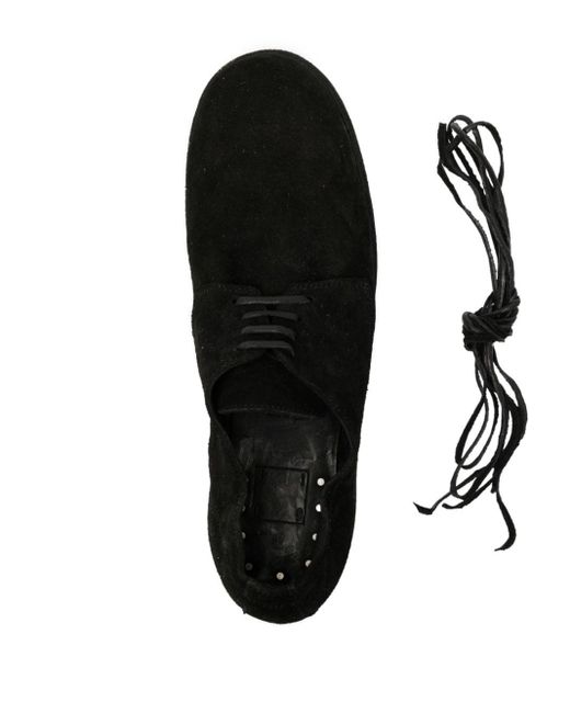 Guidi Derby-Schuhe aus Wildleder in Black für Herren