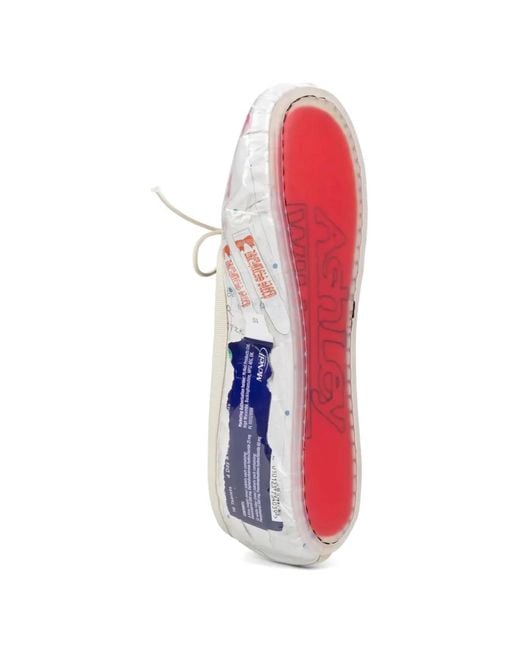 Ashley Williams White Ballerines Trash Melody