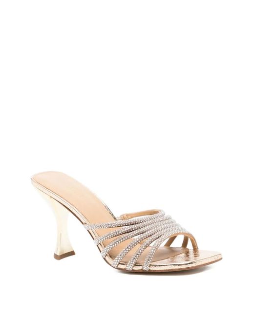 Michael Kors Natural 90Mm Haisley Sandals