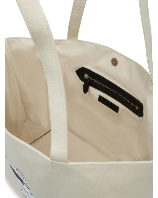Karl Lagerfeld White Ikon Choupette Tote Bag