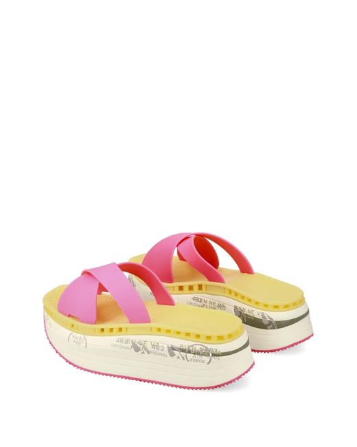 Premiata Pink Moura Slides