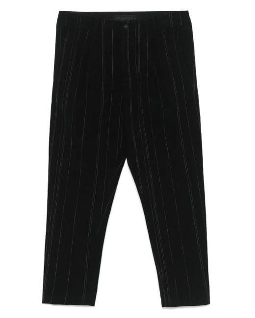 Transit Gestreifte Hose in Black für Herren