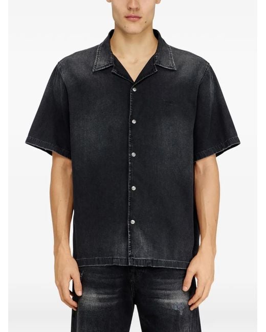 DIESEL Blue D-Nabil-D Camicia for men