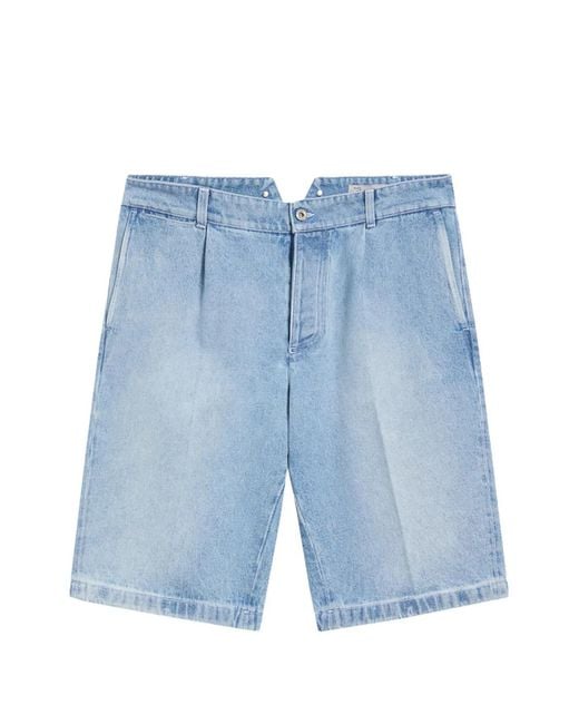 Pence Blue Diego Bermuda Shorts for men