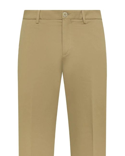 Cruna Natural Button-Fastening Trousers for men