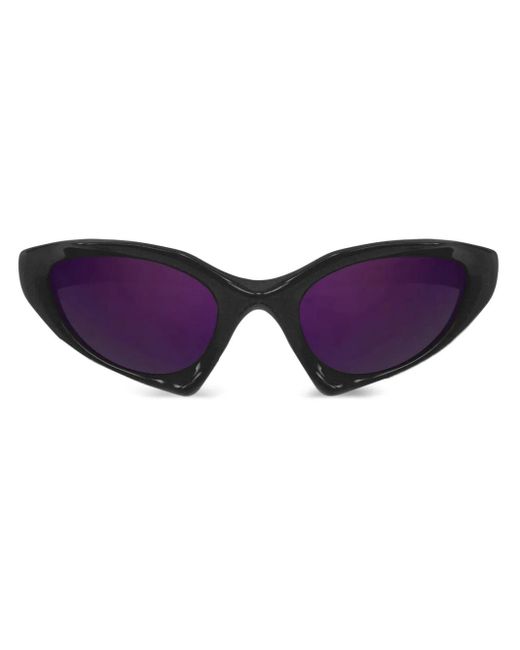 Balenciaga Purple Oversize-Frame Sunglasses