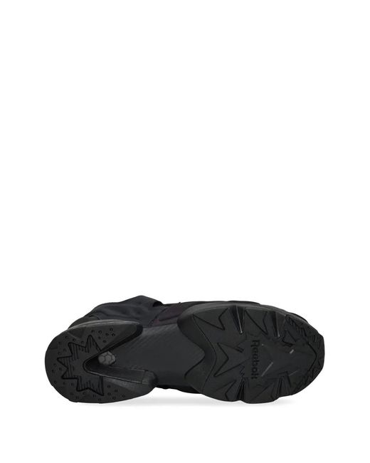 Reebok Black Cut-Out Sneakers for men
