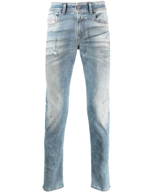 DIESEL Skinny Jeans in het Blauw voor heren | Lyst NL