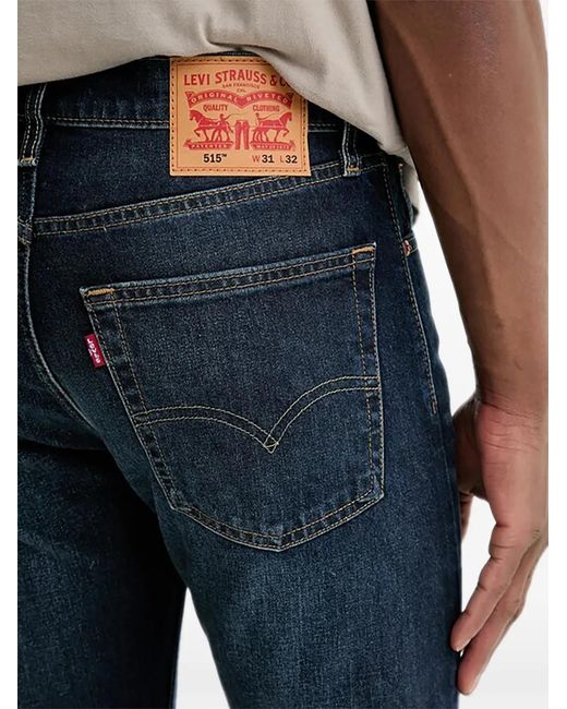 Levi's Blue 515 Patch-Pocket Jeans for men