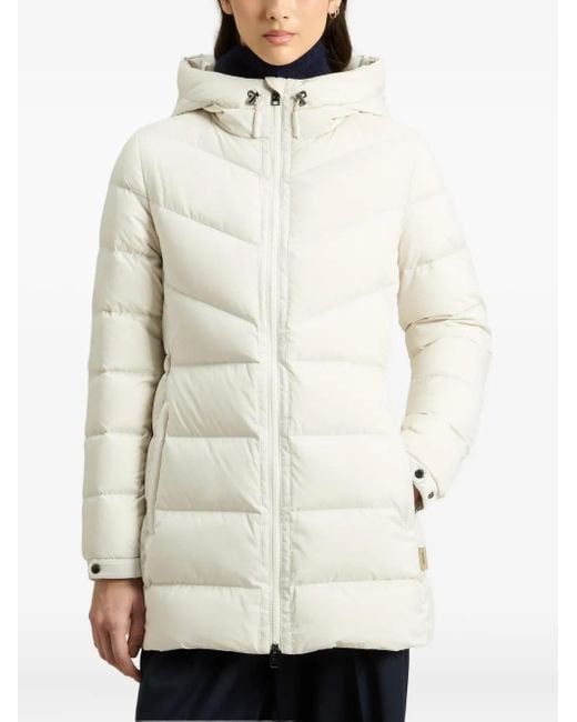Woolrich White Shirley Down Jacket