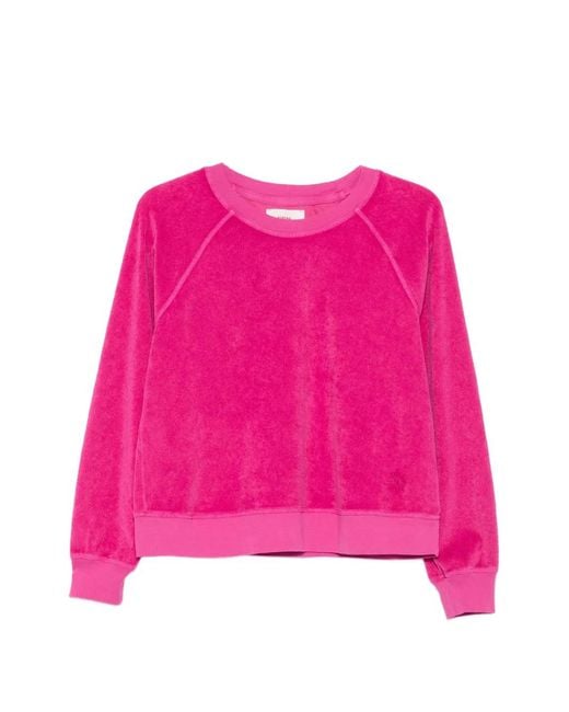 Xirena Pink Pierre Raglan-Sleeve Sweatshirt