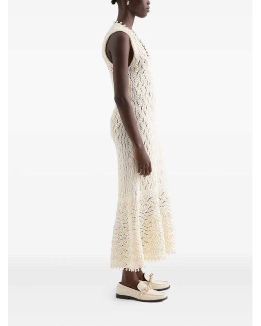 Jil Sander White Dresses