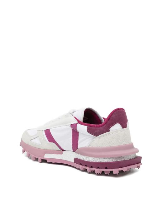 Lacoste Pink Baskets Elite Active