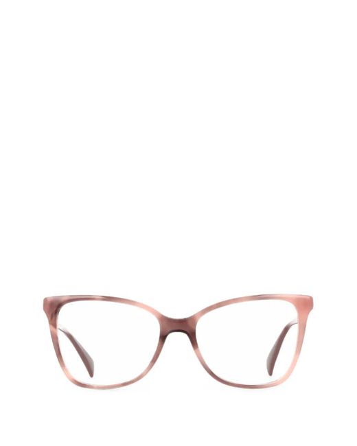 Liu Jo Multicolor Tortoiseshell-Effect Cat-Eye Glasses