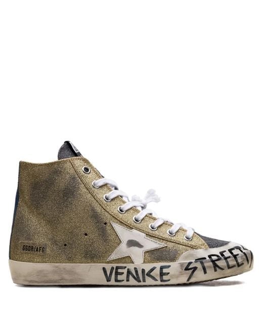 Golden Goose Deluxe Brand Brown Francy Lab Sneakers