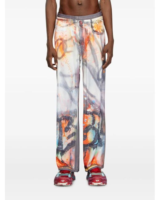 DIESEL White Street Art Capsule Hose