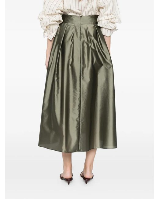 Max Mara Plooirok in het Green