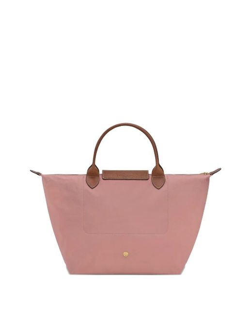 Longchamp Purple Le Pliage Shopper
