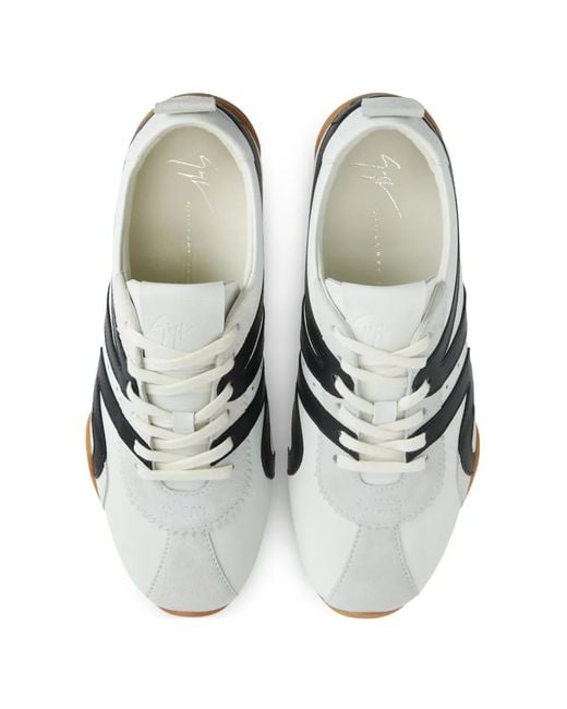 Giuseppe Zanotti White Baskets À Lacets Gz-Top for men