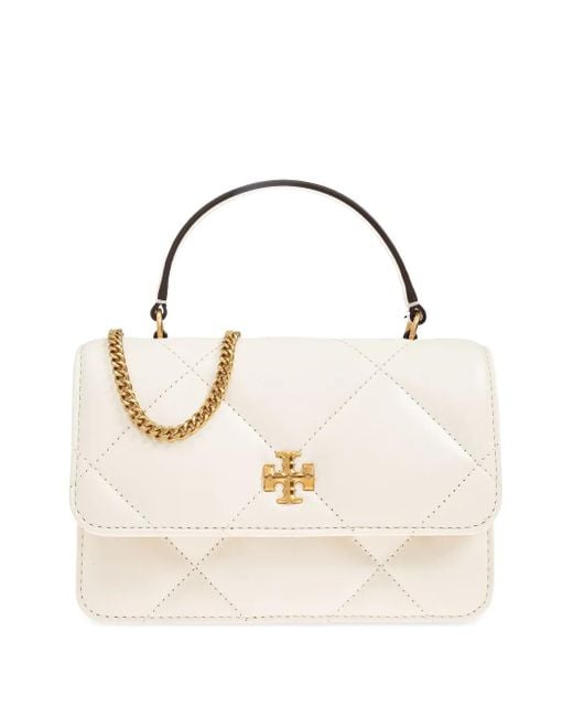Tory Burch Natural Mini Kira Tote Bag
