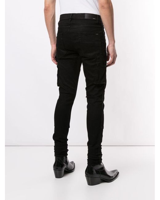 Amiri Synthetic Skinny Jeans in Black for Men - Lyst