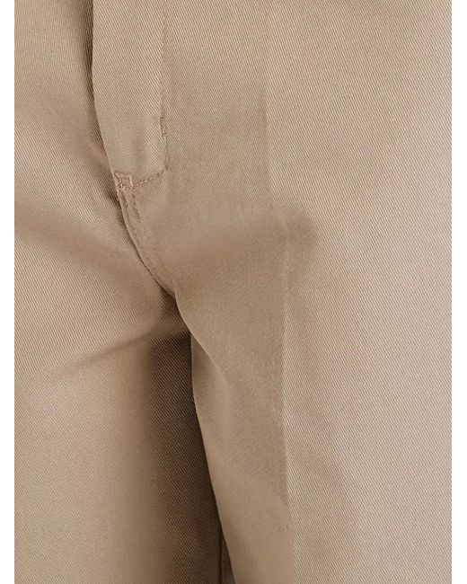 Dickies Natural Pleated Trousers for men
