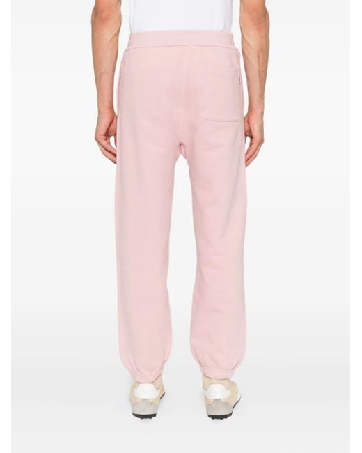 Pantalon De Jogging En Coton À Lien De Resserrage Jil Sander pour homme en coloris Pink