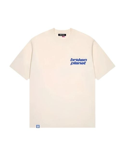 BROKEN PLANET White Logo T-Shirt