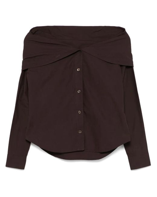 Our Legacy Kaonashi シャツ Purple