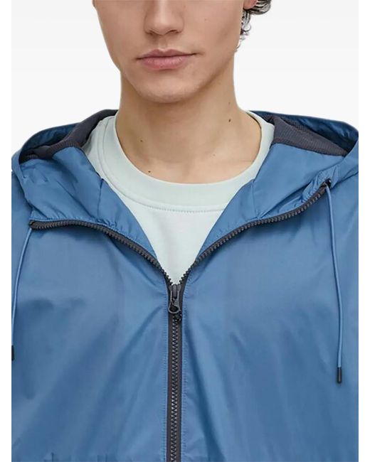 Vans Blue Zip-Up Hooded Jacket for men