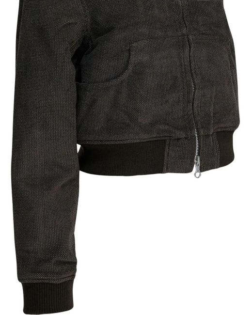 Our Legacy Black Hooded Buckle-Detail Jacket