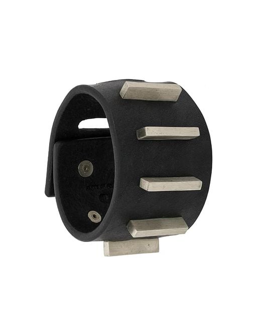 Parts Of 4 Black Restraint Charm Bracelet