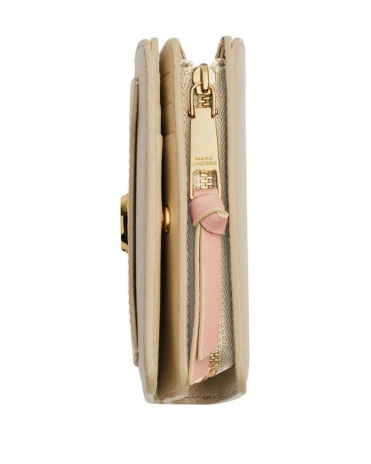 Marc Jacobs Natural Leather Wallet Card Slots