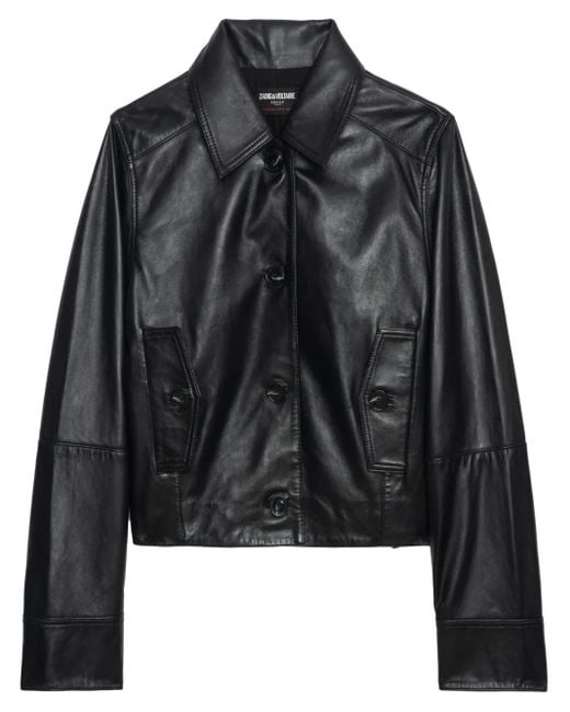Zadig & Voltaire Black Liston Jacket
