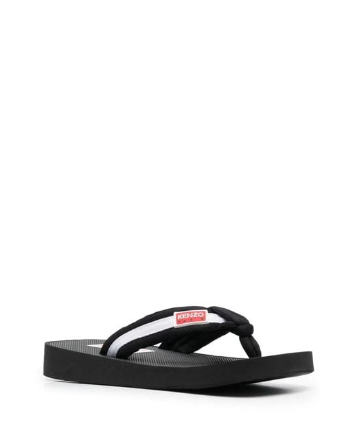 KENZO Black Sandals