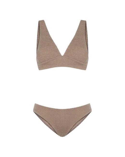 Sorbet Island White Bikini Aqua À Col V