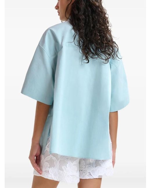 Camicia Hemd di Essentiel Antwerp in Blue